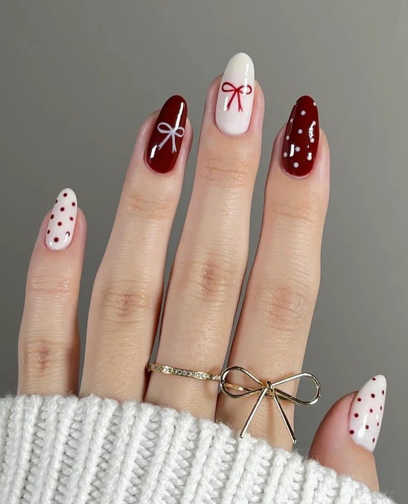 Bow Nail Ideas (10)