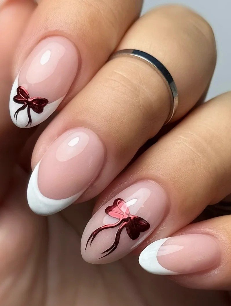 Bow Nail Ideas (19)