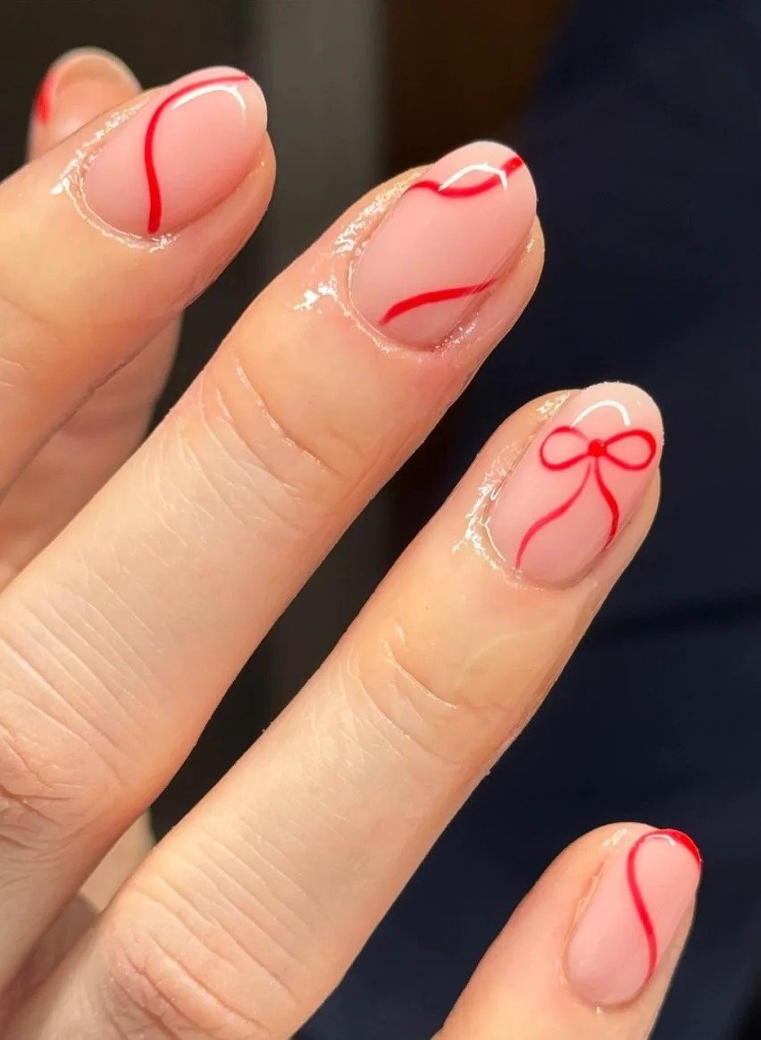 Bow Nail Ideas (2)