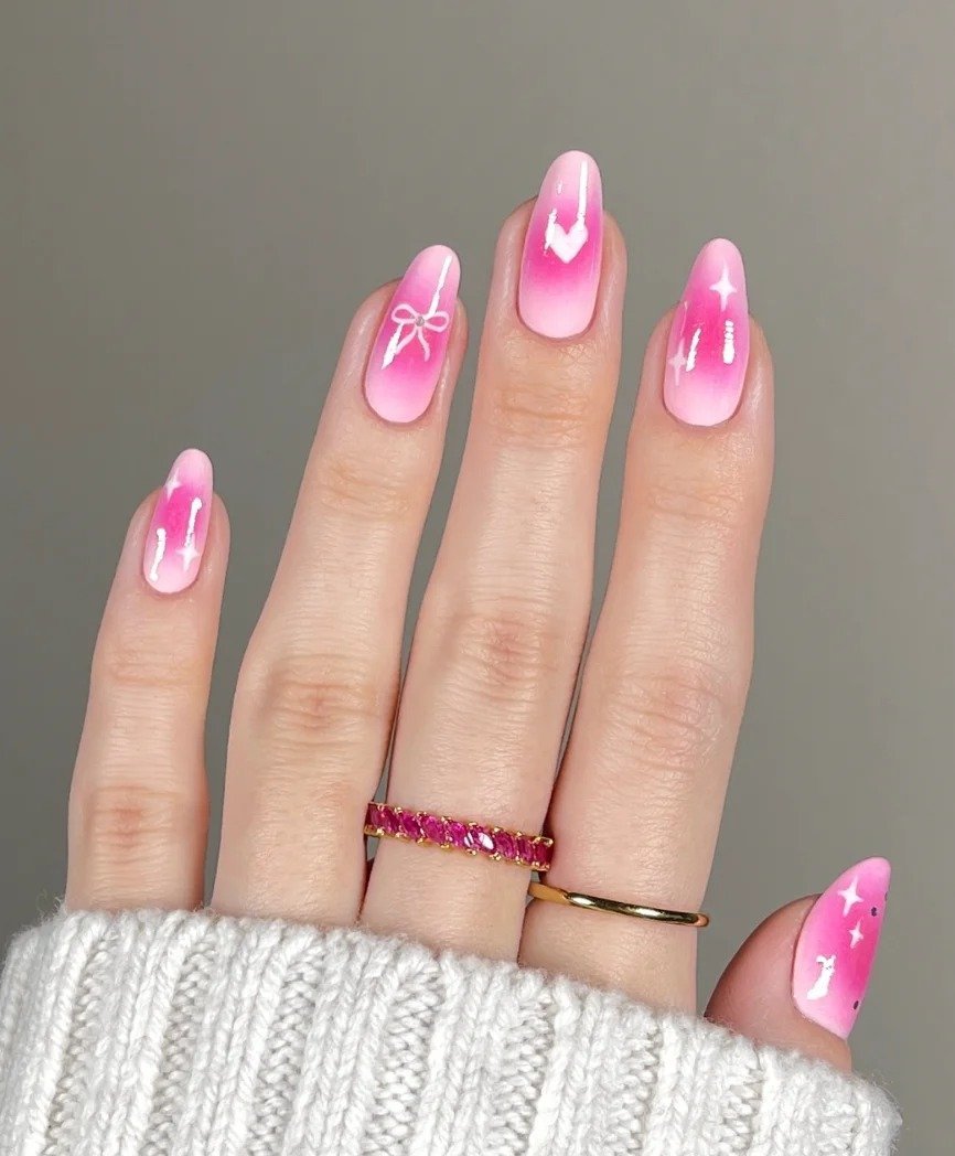 Bow Nail Ideas (23)