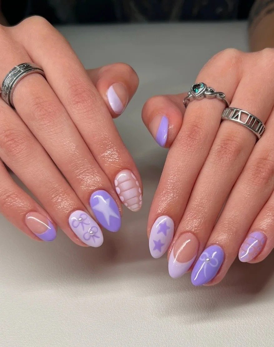 Bow Nail Ideas (24)