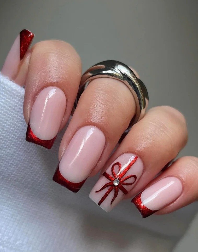 Bow Nail Ideas (5)