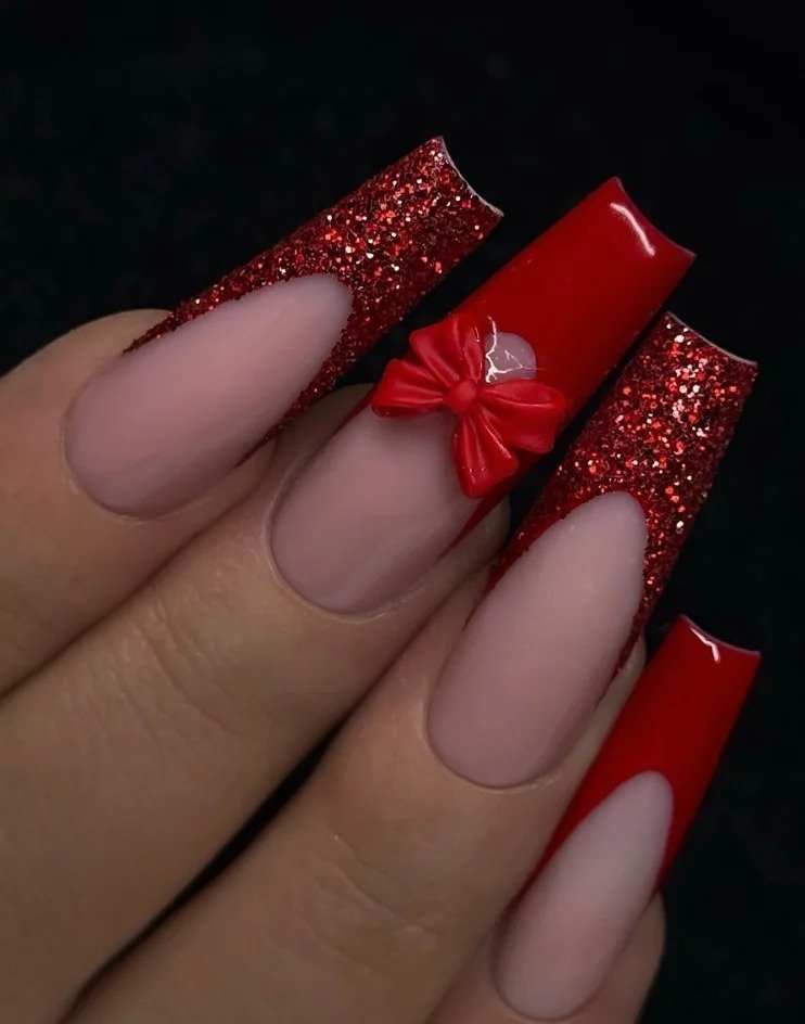 Bow Nail Ideas (8)
