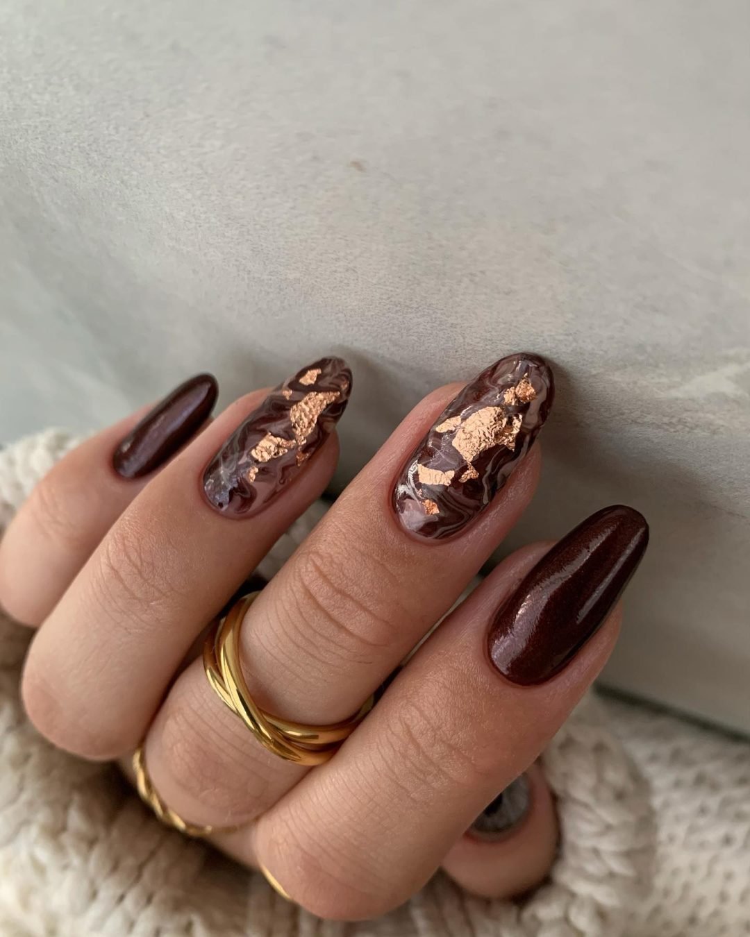 marble nail designs