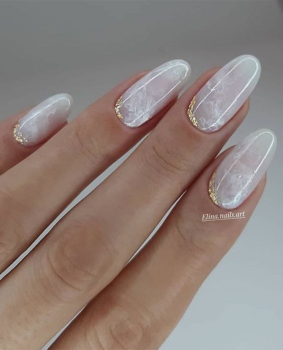 marble nail designs