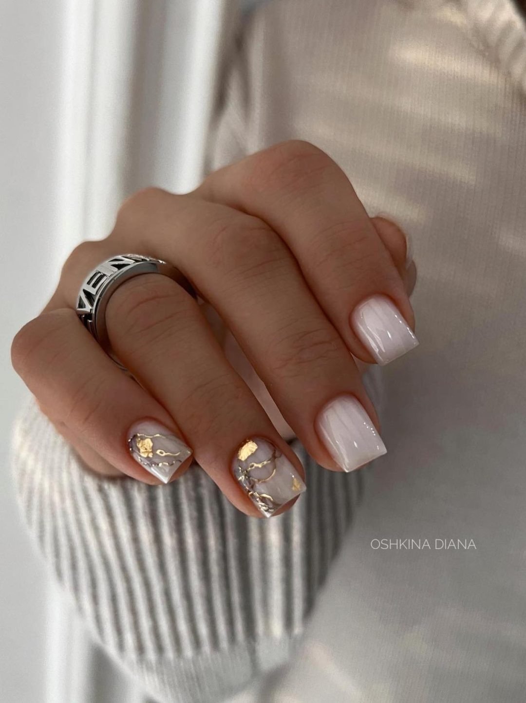 marble nail designs