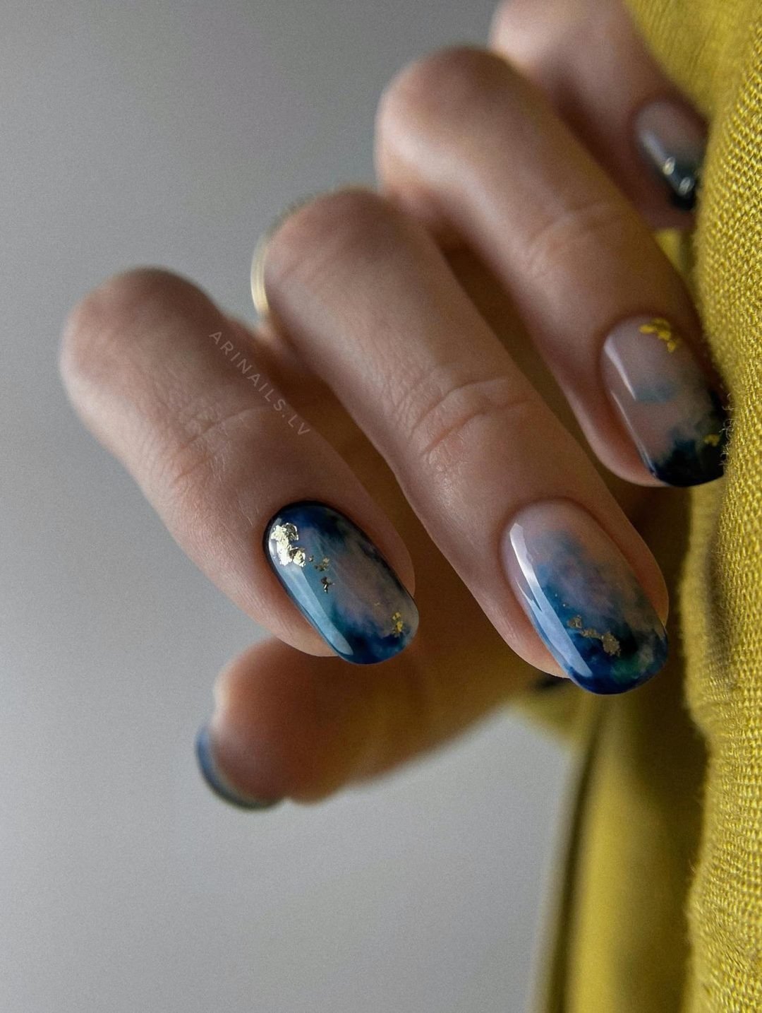 marble nail designs