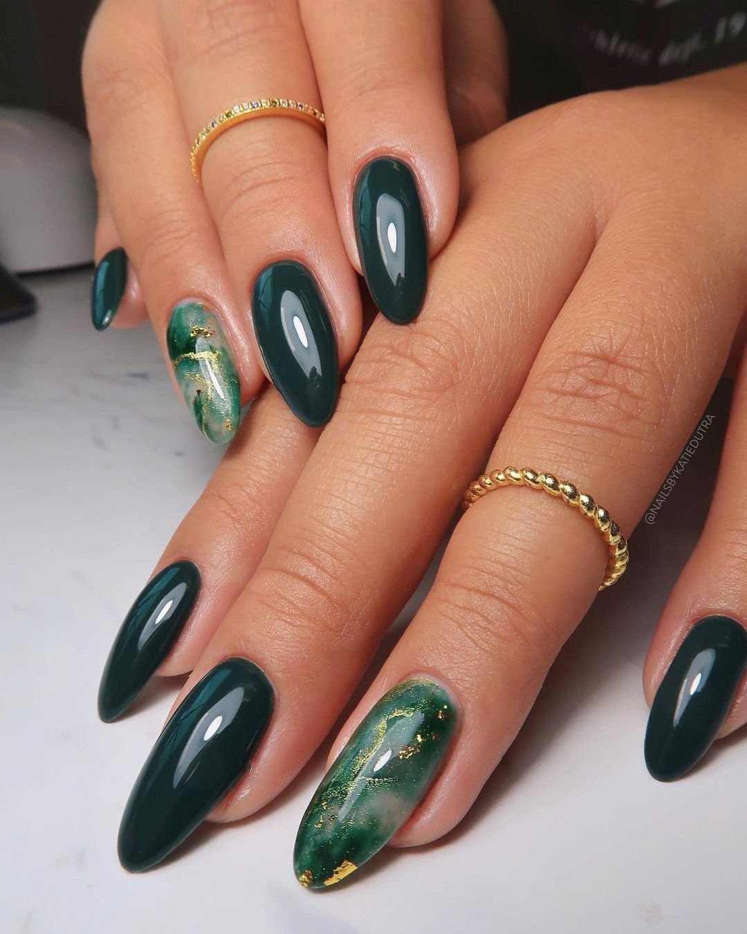 marble nail designs