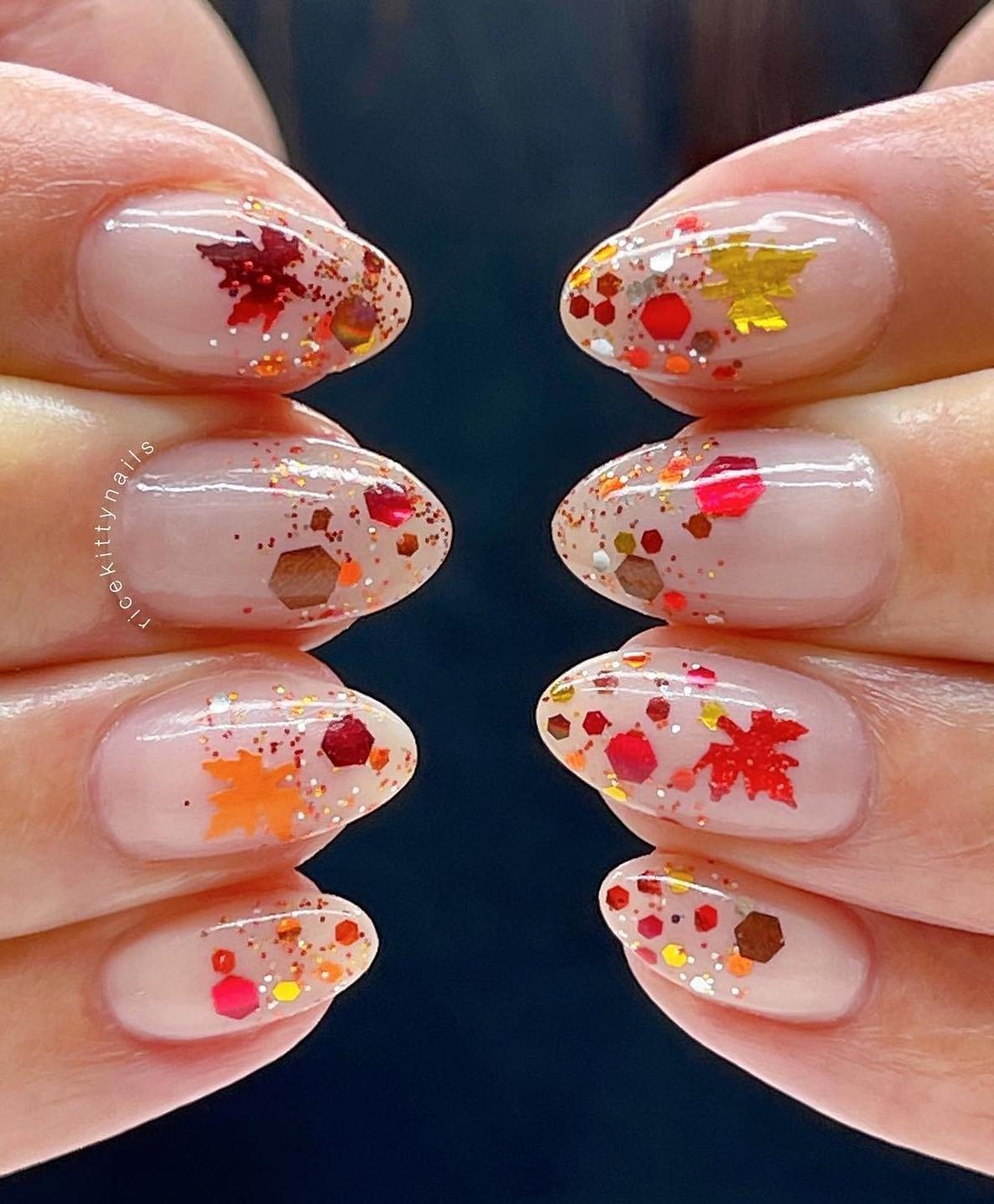 thanksgiving nails