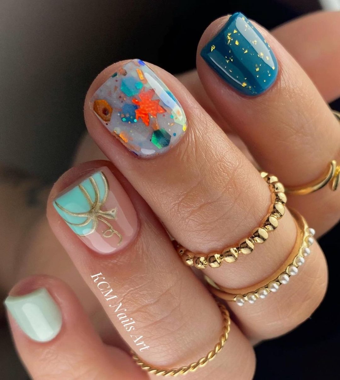 thanksgiving nails