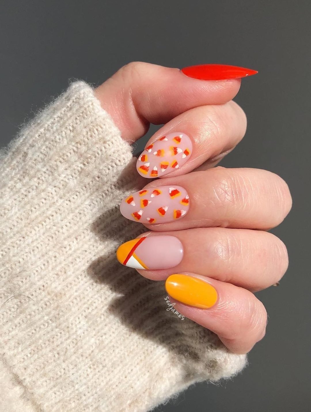 thanksgiving nails
