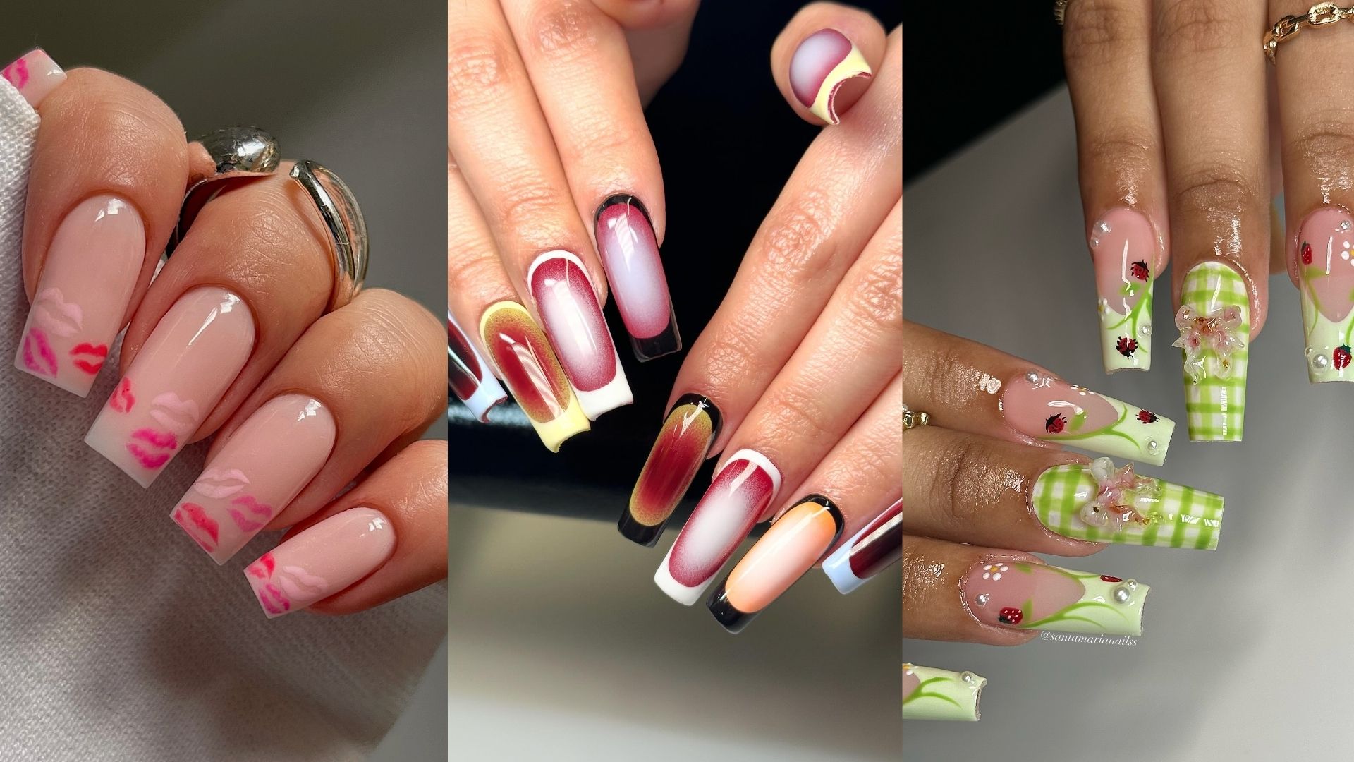 20 Square Manicure Ideas for the Trendiest Tips