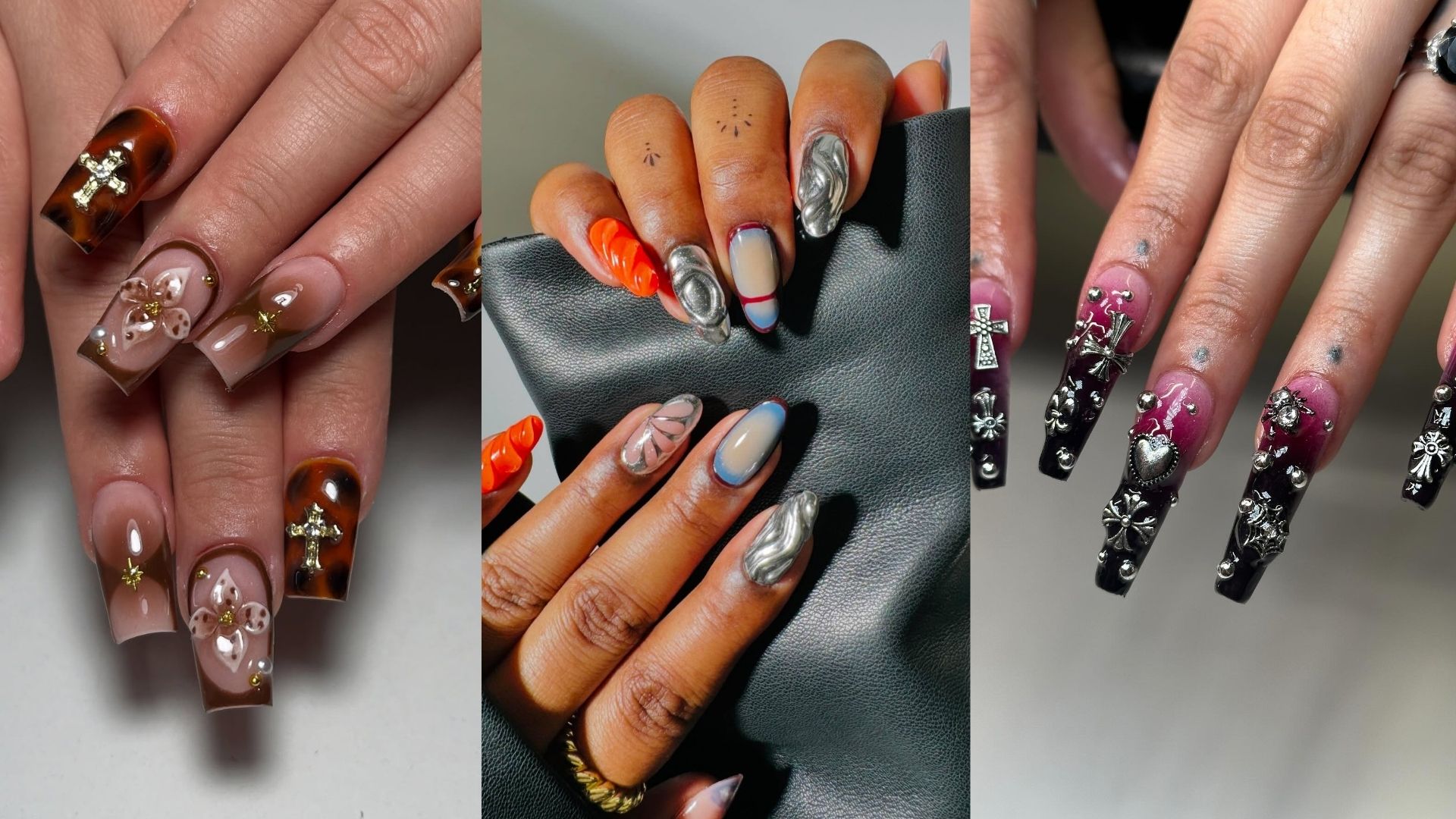 Baddie Nail Designs For an On Fire Mani