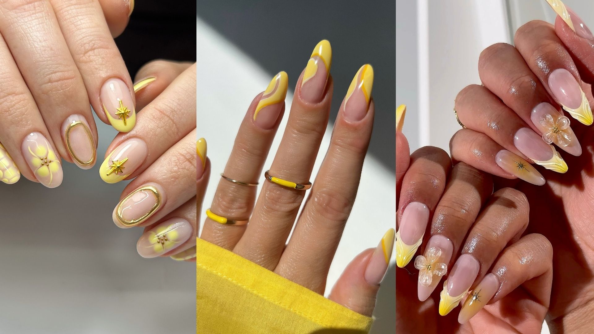 Yellow Nail Ideas for the Softest, Dreamiest Look