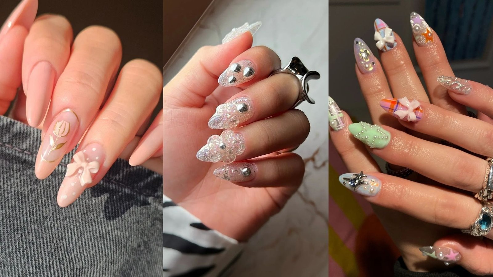 3D Manicure Ideas for Playful Vibes