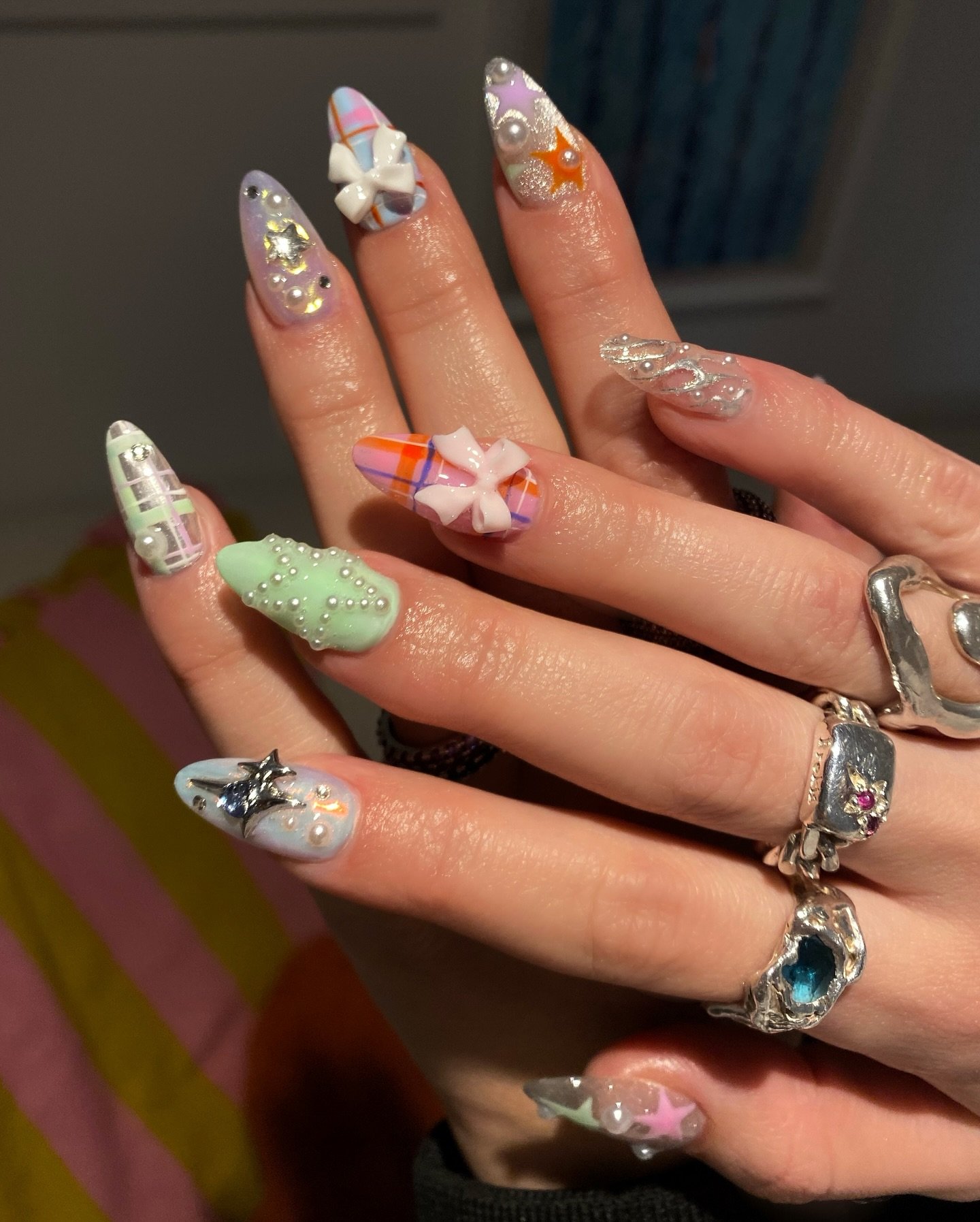 3D Nail Designs For All Year