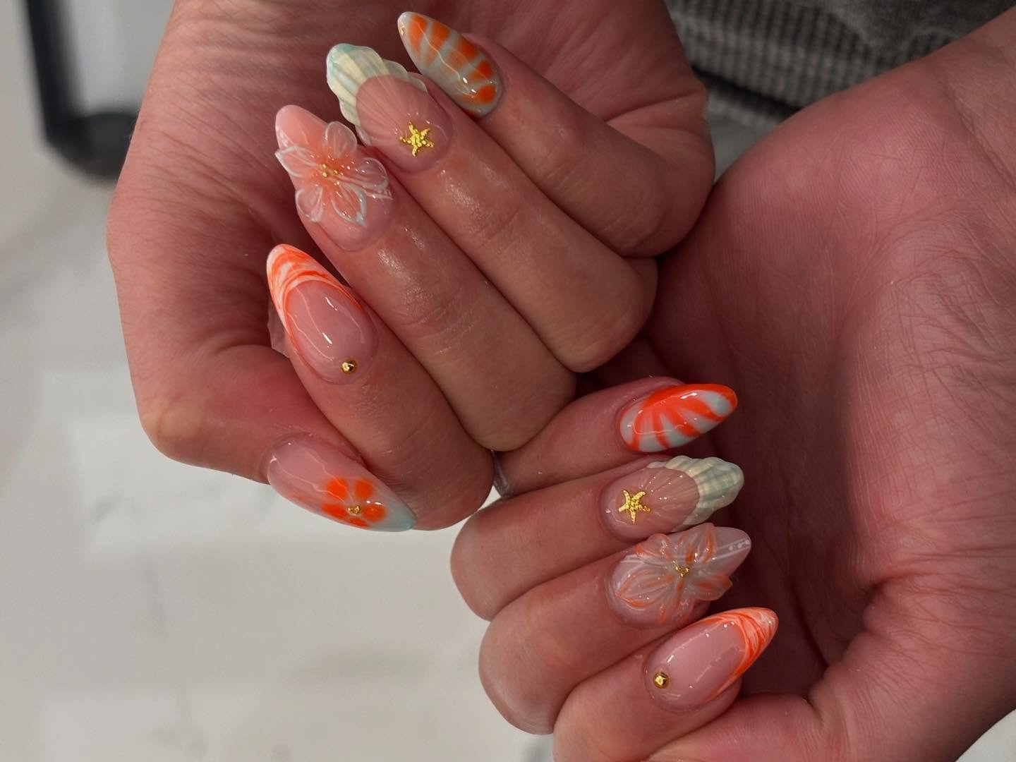 3D Nail Designs For All Year