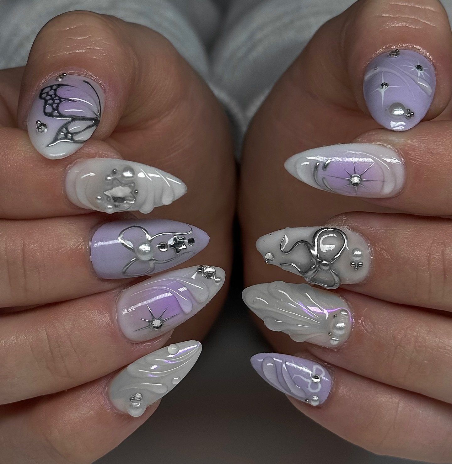 3D Nail Designs For All Year